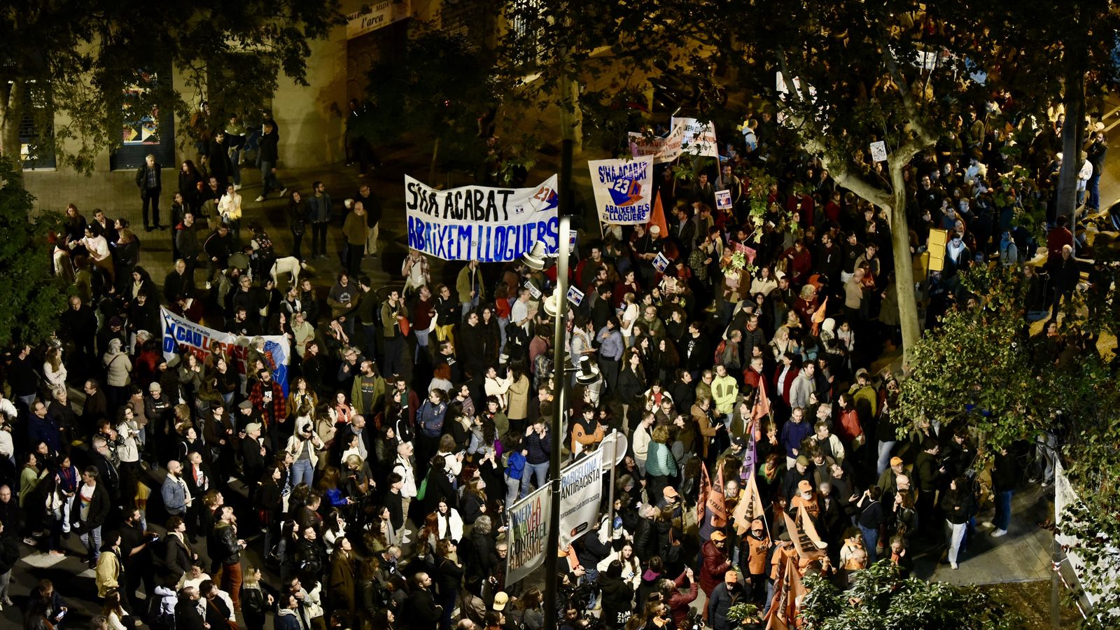 Manifestació per l'habitatge a València