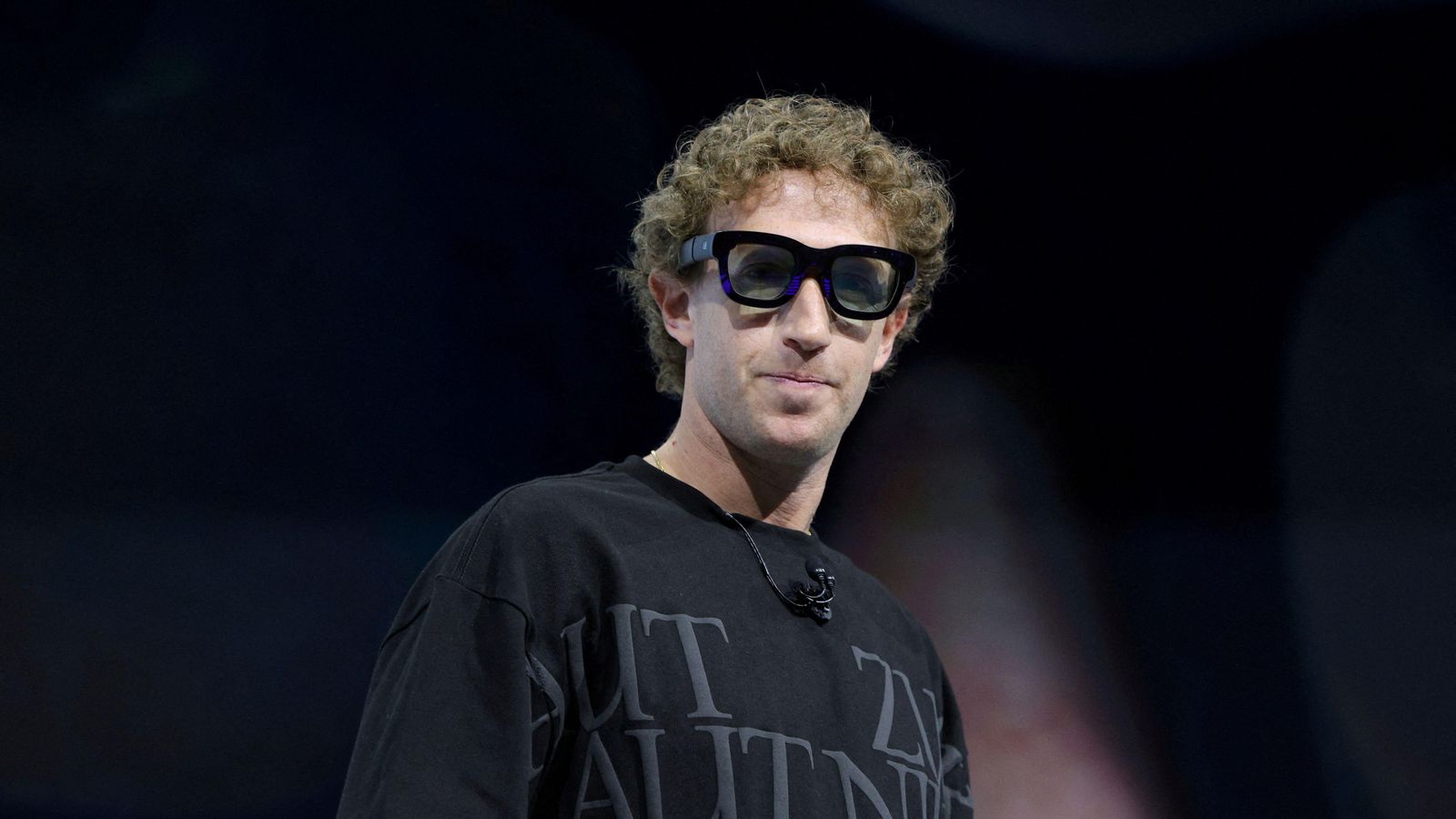 El cap de Meta, Mark Zuckerberg, a l'acte anual de Meta Connect el passat setembre