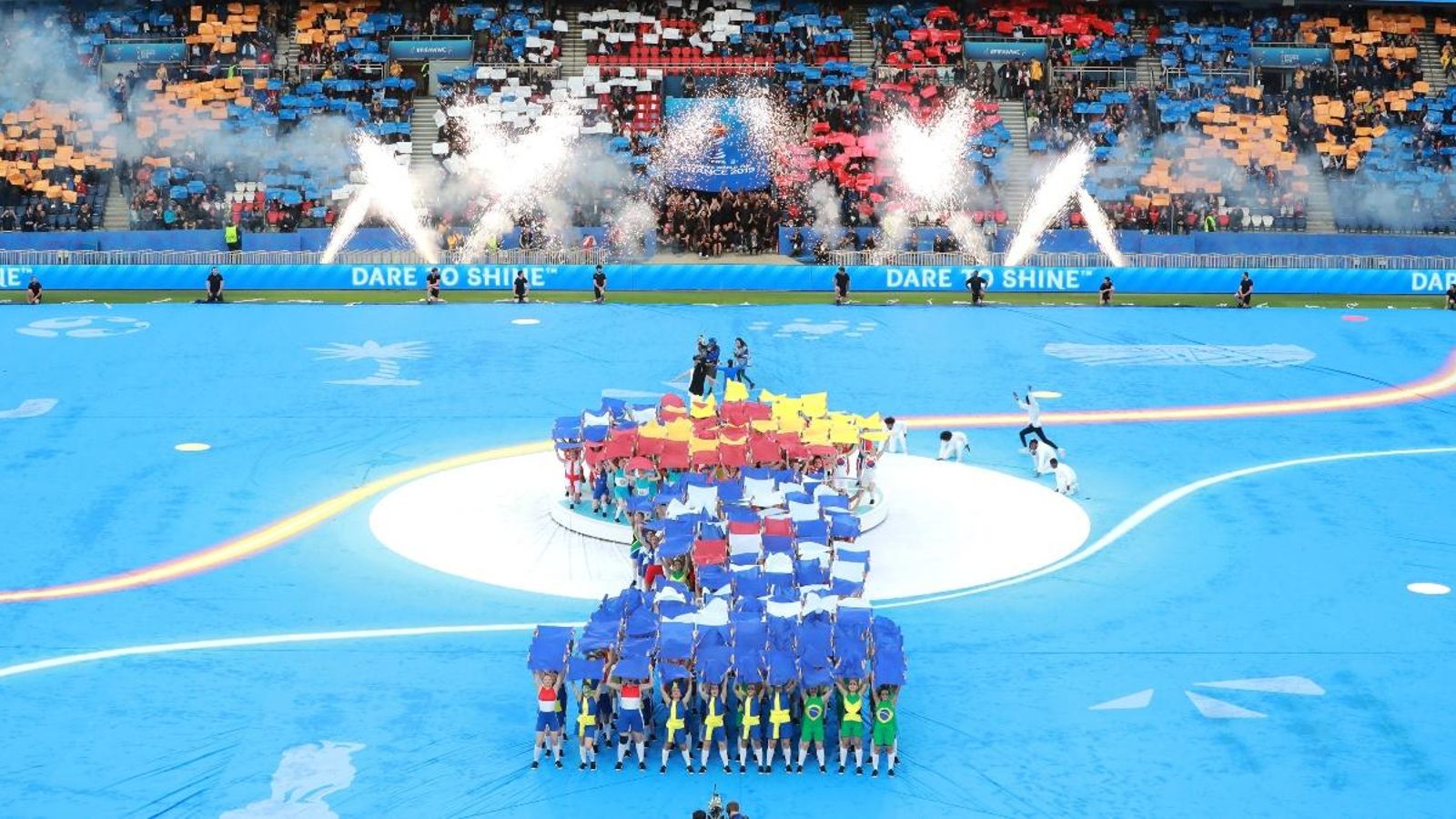 Cerimònia inaugural del Mundial de França, a París