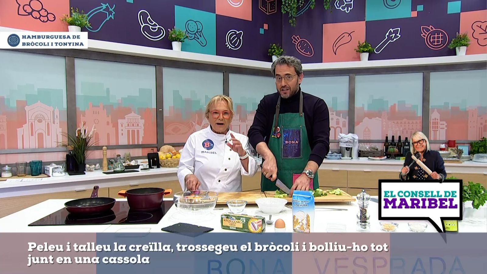 09.02.2022 | Hamburguesa de bròcoli i tonyina