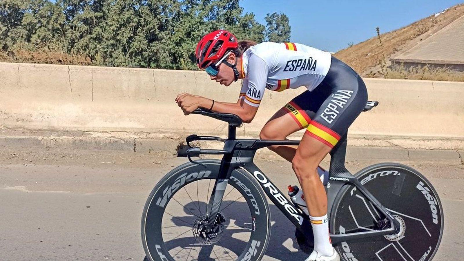 Sandra Alonso, durant la prova