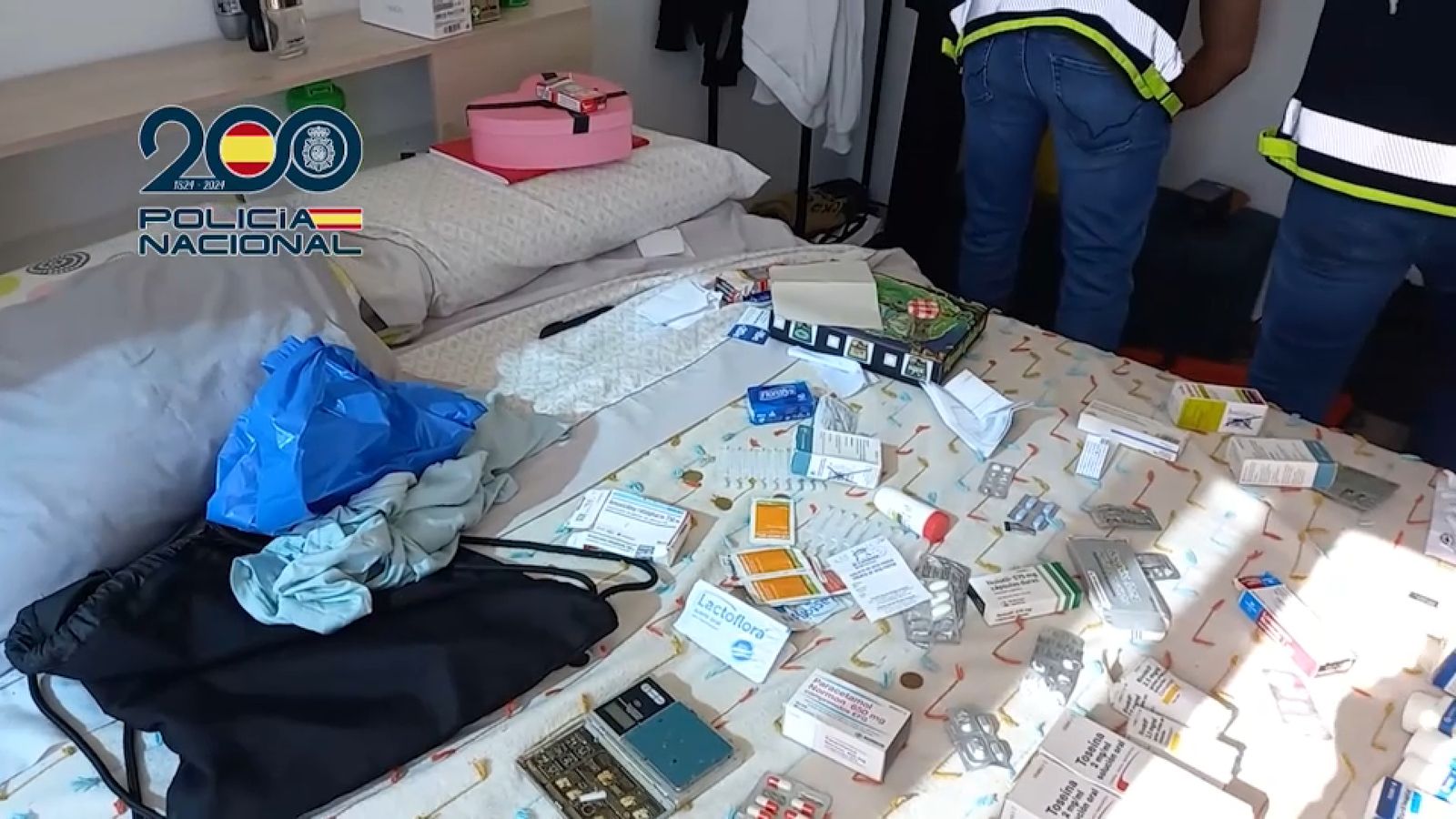 Material incautat durant la investigació