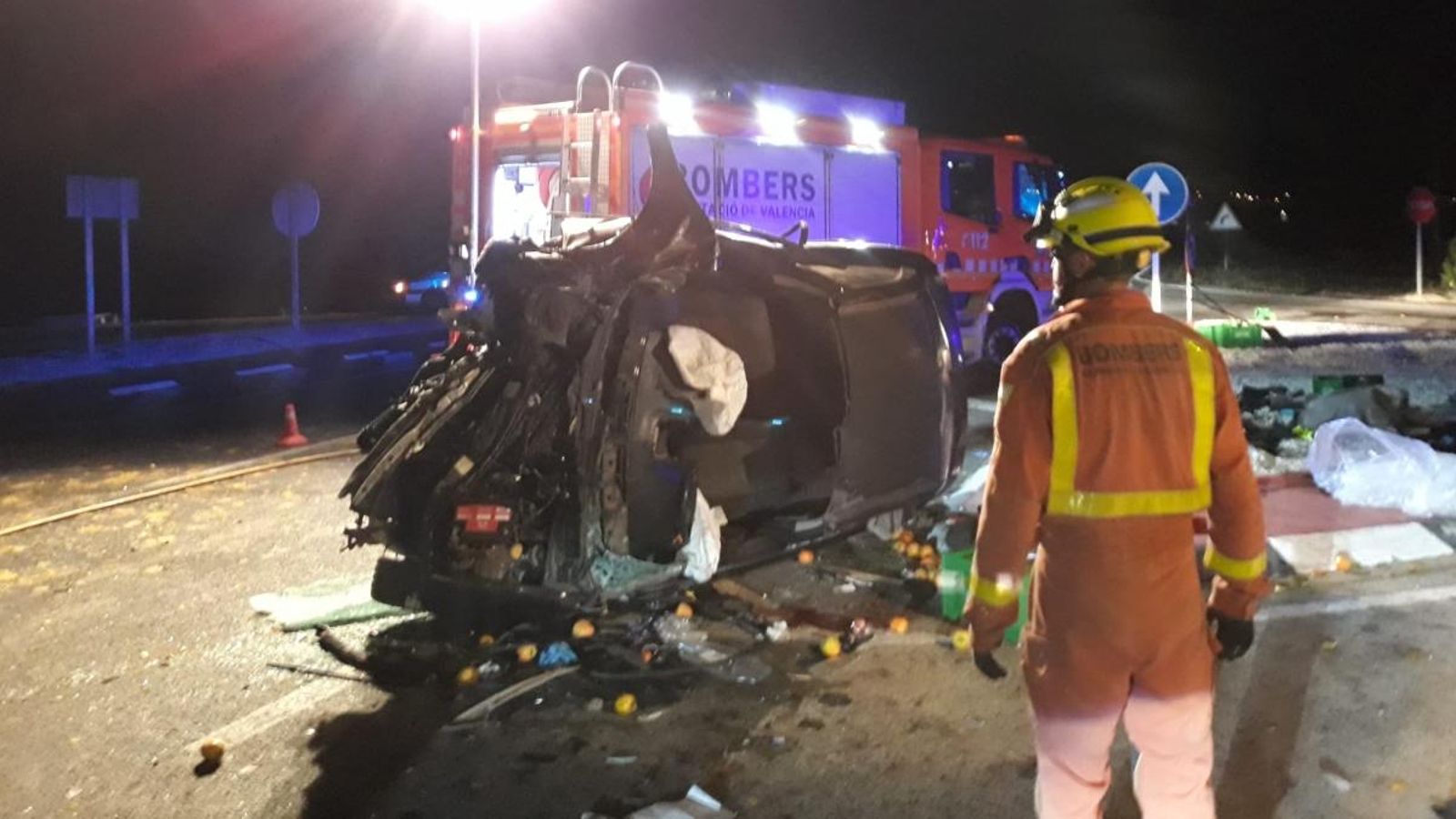 Mor una jove de 19 anys en un accident de trànsit a Catadau