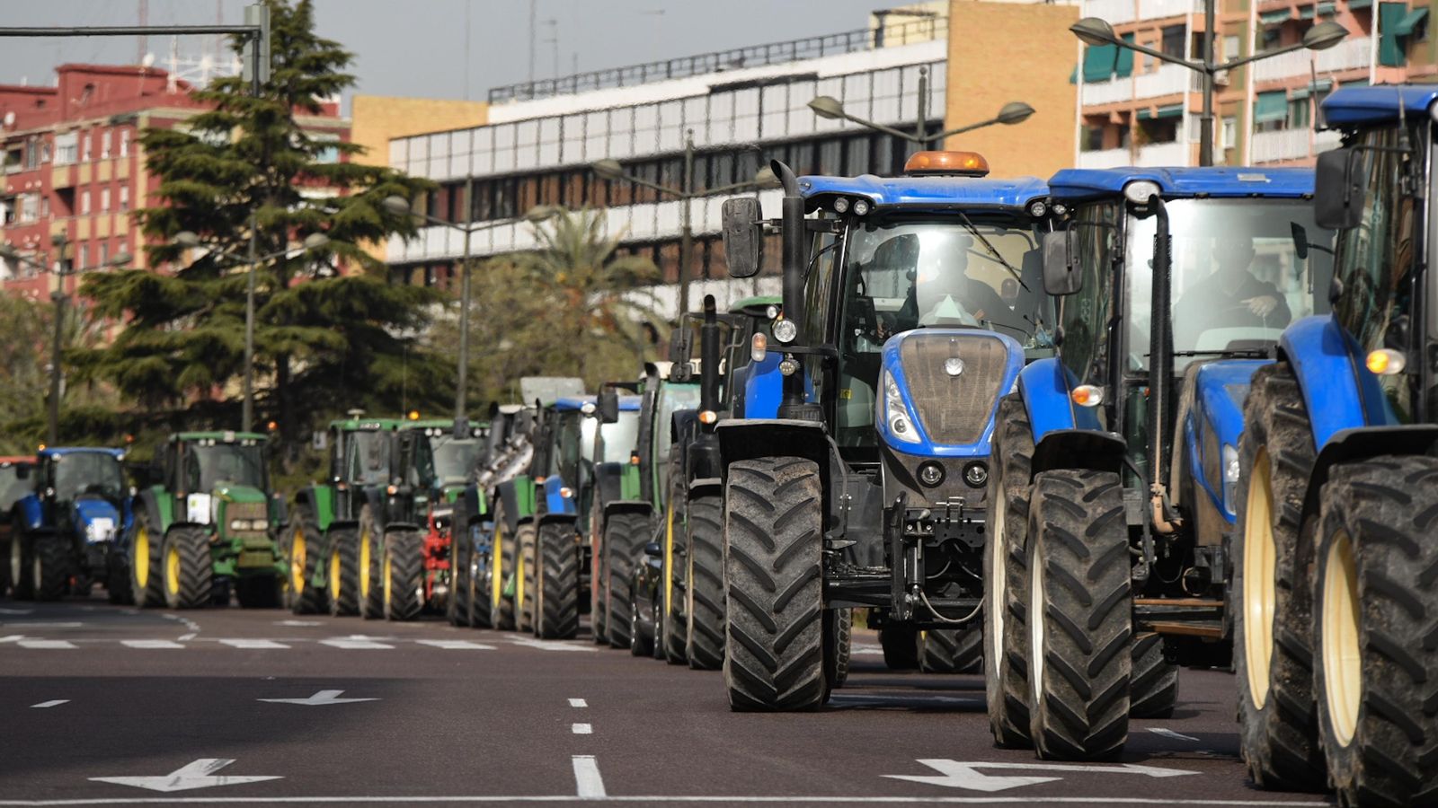 Tractorada de març de 2021, a València