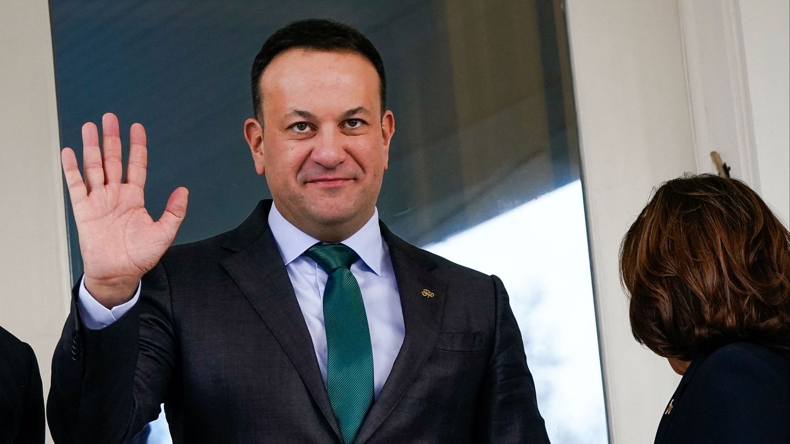 El fins ara primer ministre irlandés, Leo Varadkar, durant una visita als Estats Units la setmana passada