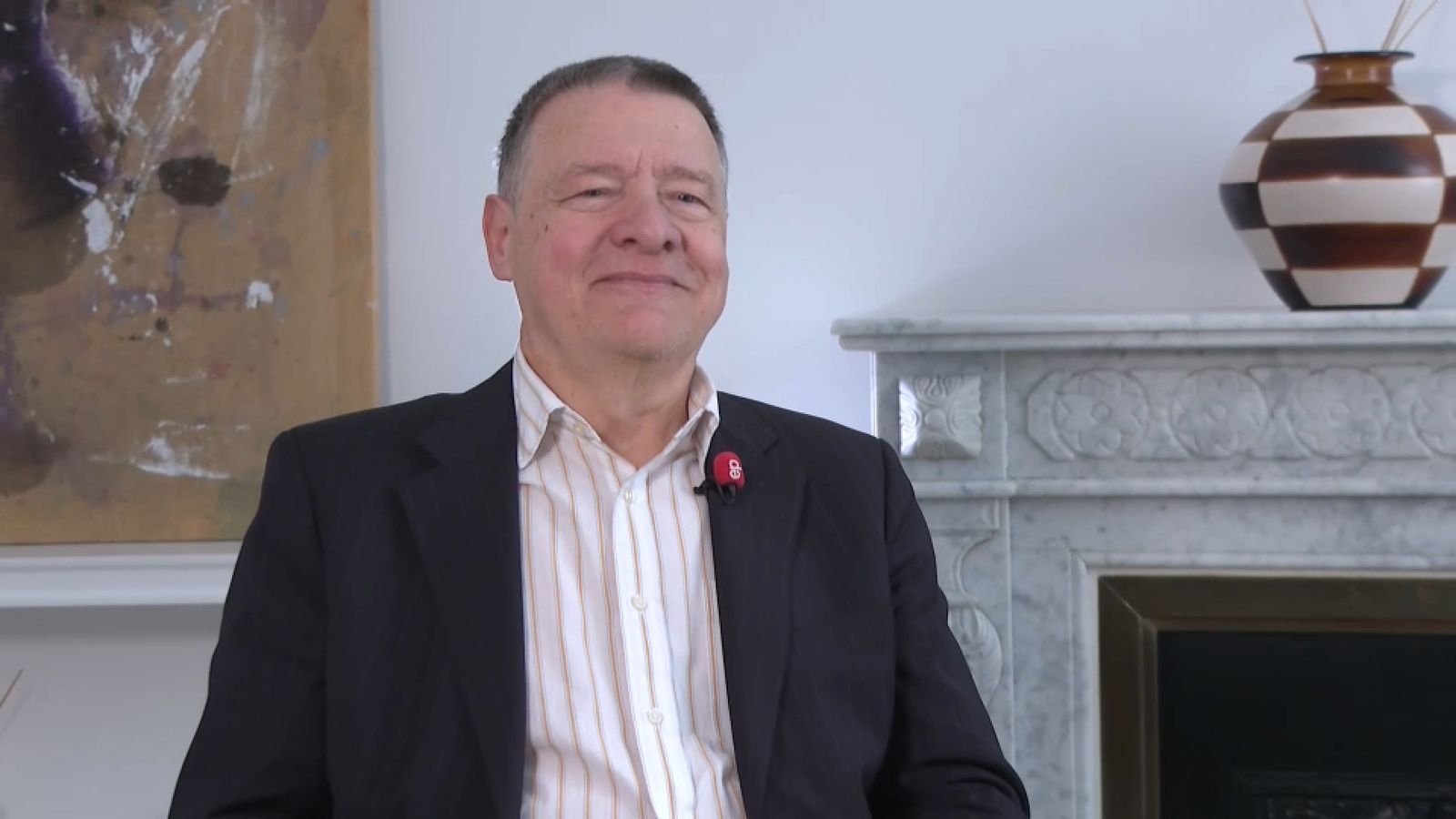 L'exministre i expresident de Red Eléctrica, Jordi Sevilla, durant l'entrevista