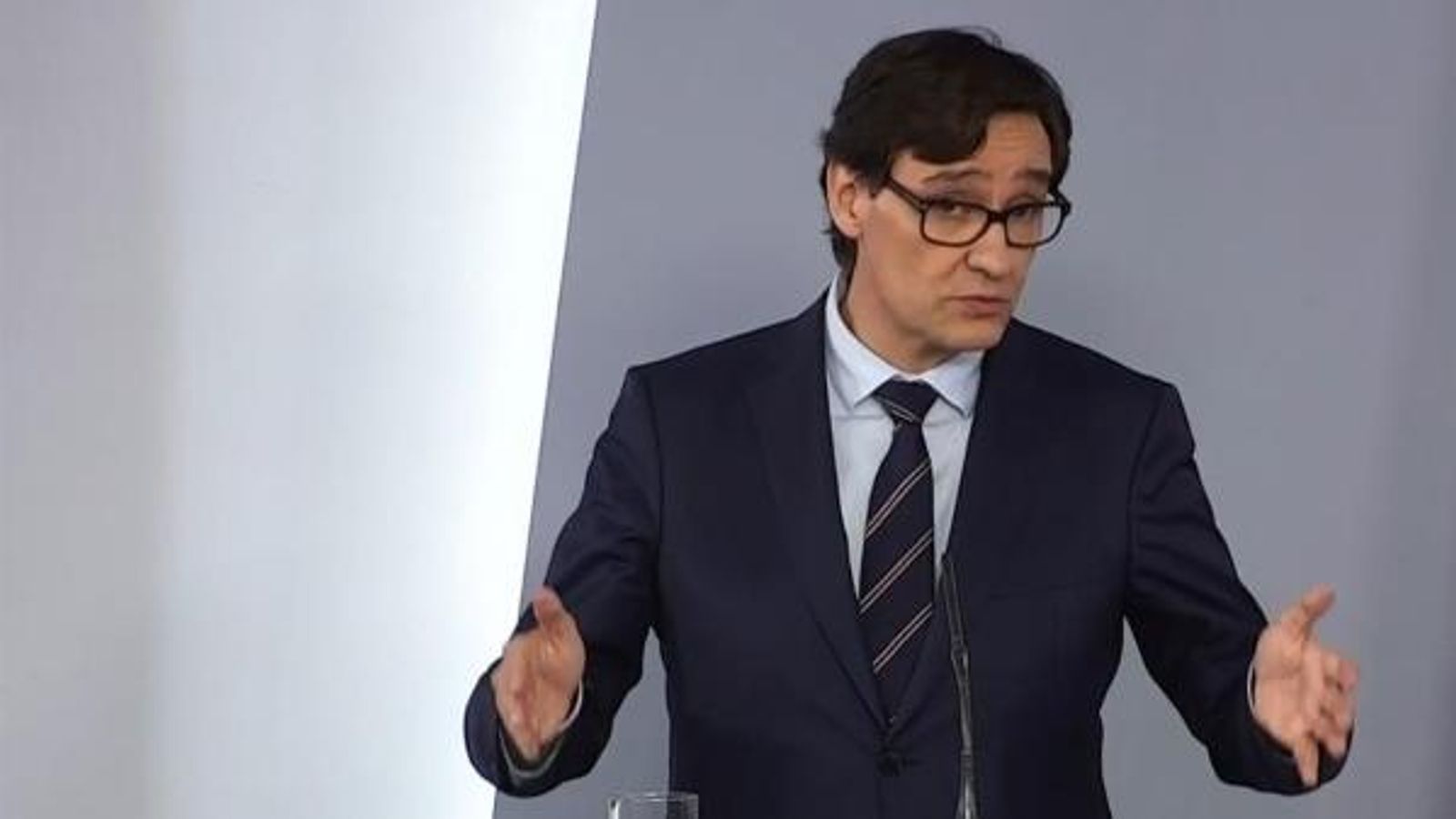 El ministre de Sanitat, Salvador Illa, aquest dimarts