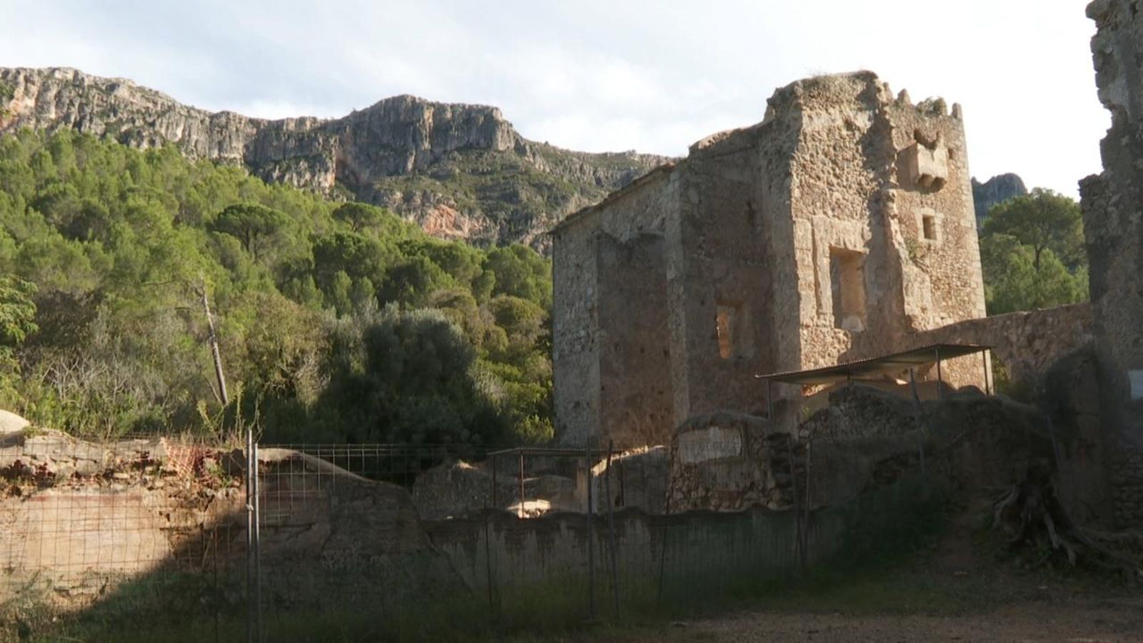 El monestir de la Murta d'Alzira, un dels monuments valencians en greu perill per abandonament