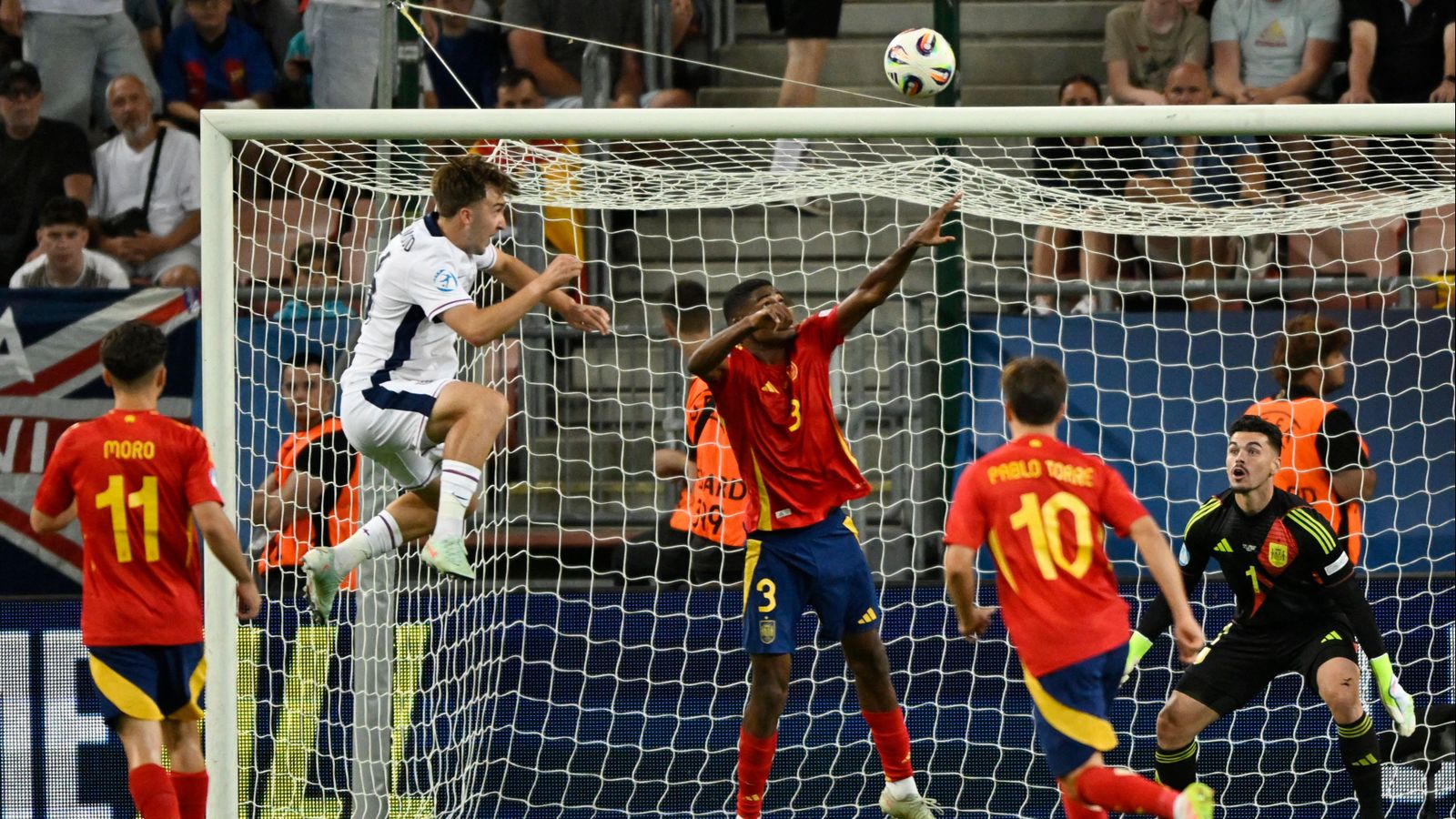 Mosquera, en una acció defensiva