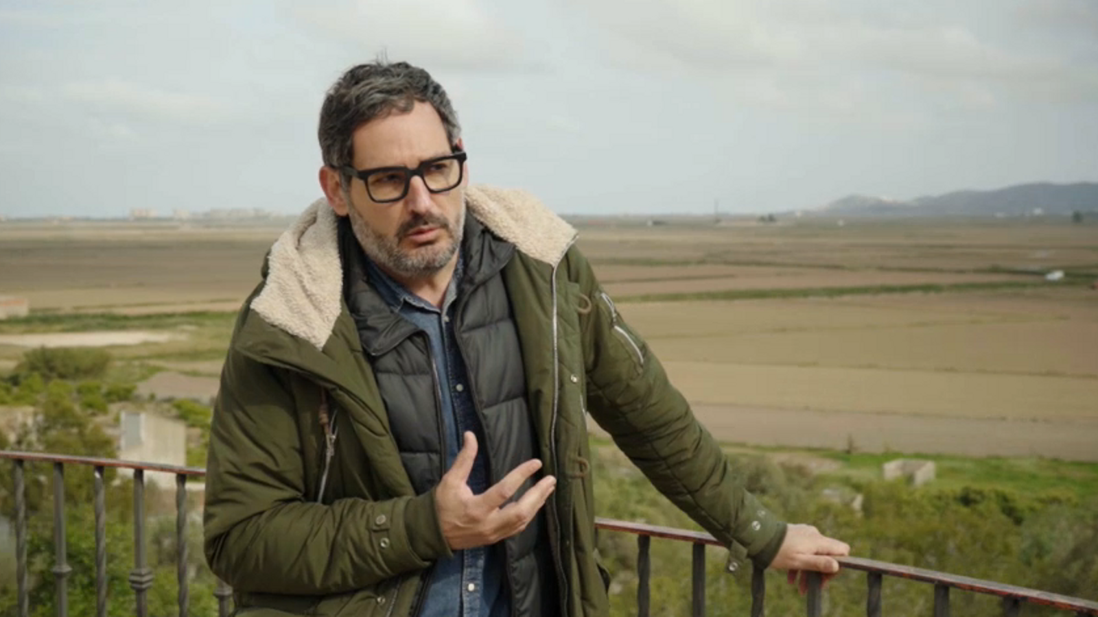 Eugeni Alemany a la Muntanyeta dels Sants de Sueca