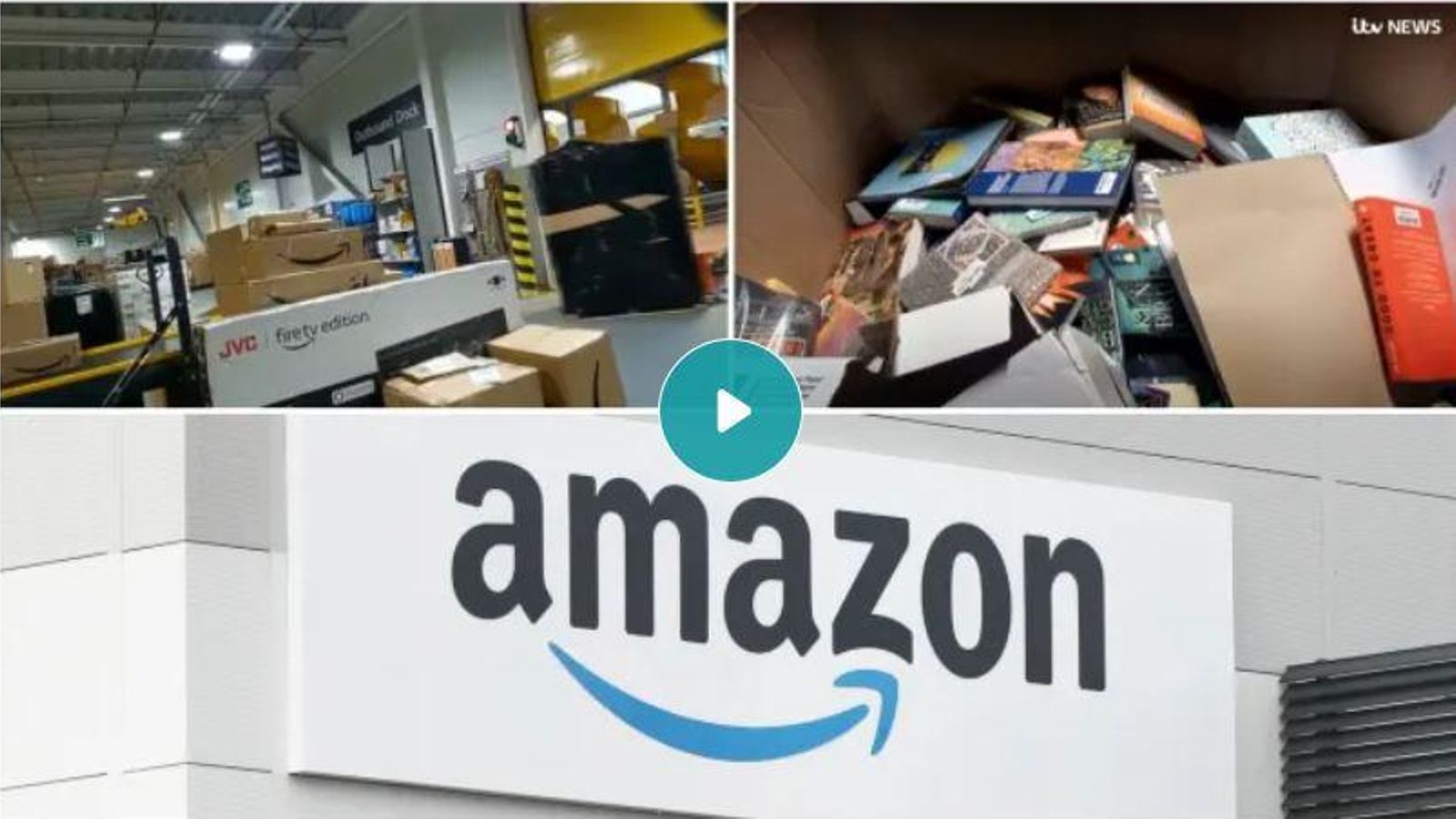 Imatge del reportatge d'investigació d'Amazon del canal britànic ITV