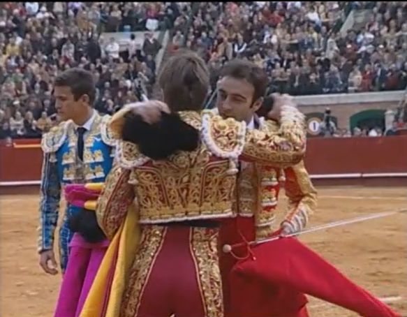 Enrique Ponce en l'alternativa de Juan Àvila (2005)