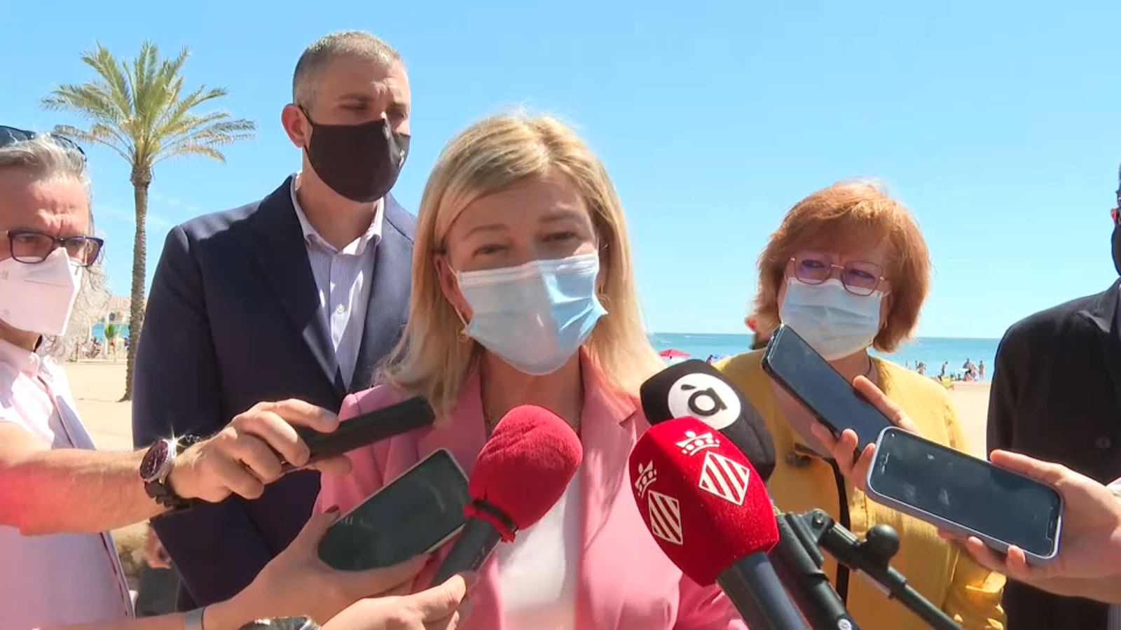 La consellera de Justícia, Gabriela Bravo, a Calp