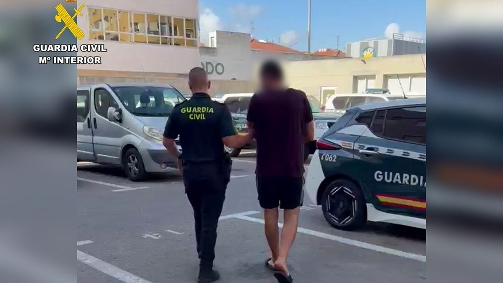 El detingut per la Guàrdia Civil