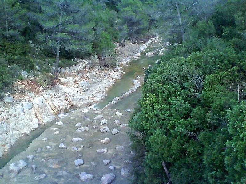 Imatge del riu Gorgos, a la Marina Alta Imatge del riu Gorgos, a la Marina Alta