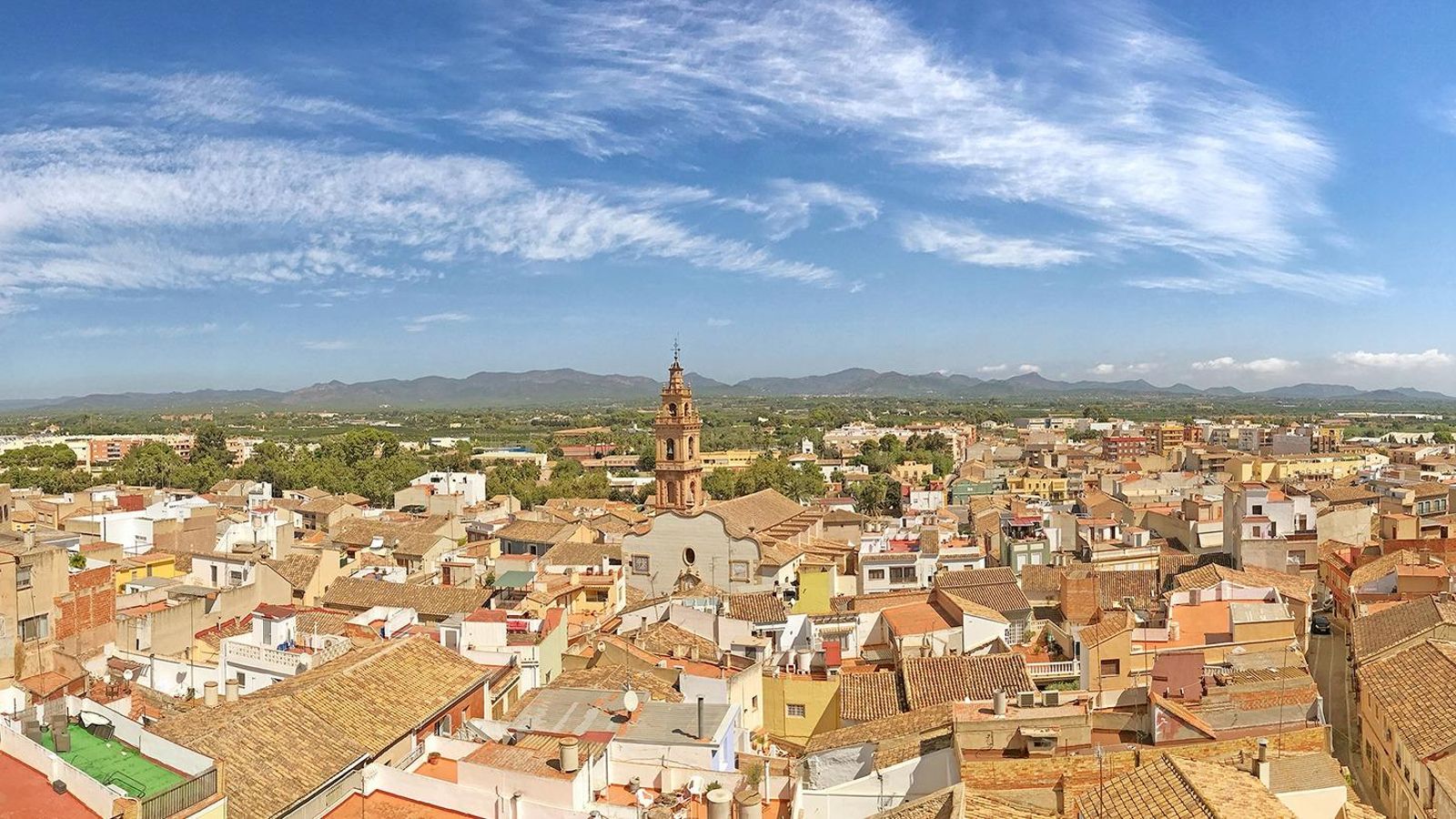 Una panoràmica de Bétera Una panoràmica de Bètera