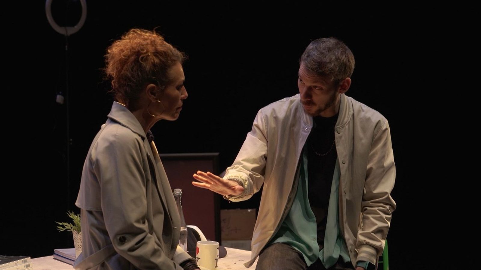 Assaig de l'obra 'La seqüència'