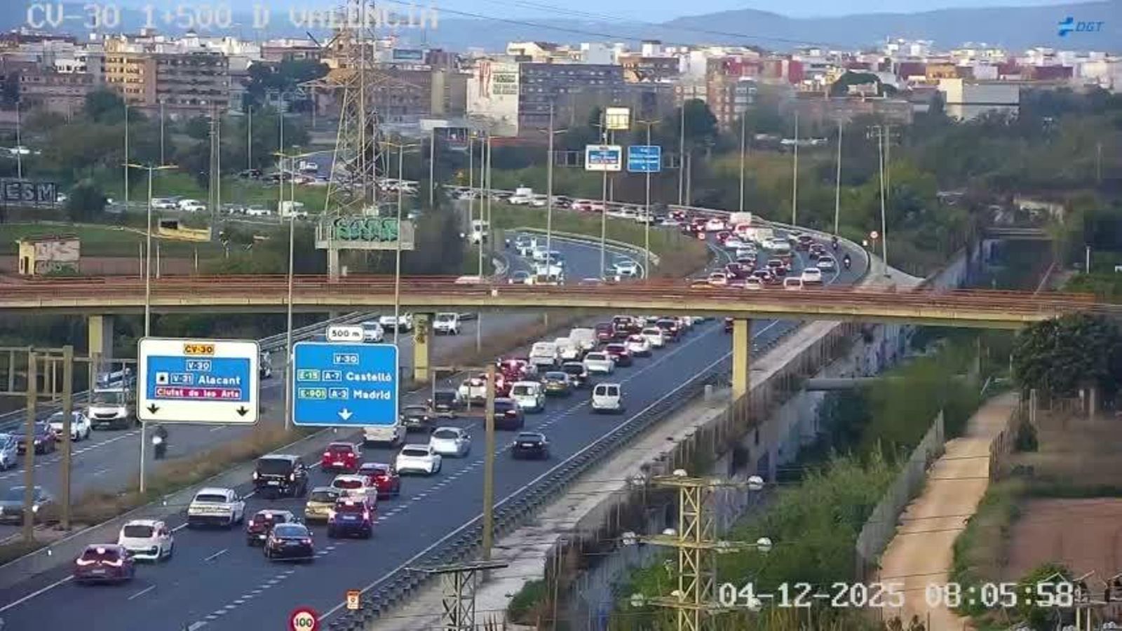 La CV-30, de gom a gom este dijous