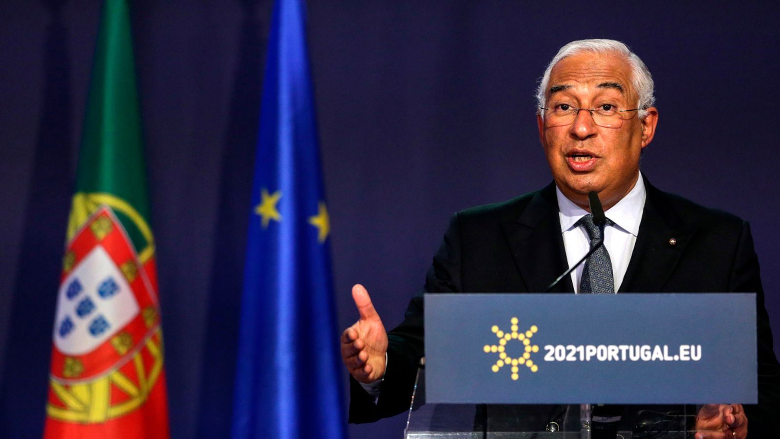 Imatge d'arxiu del primer ministre portugués, António Costa