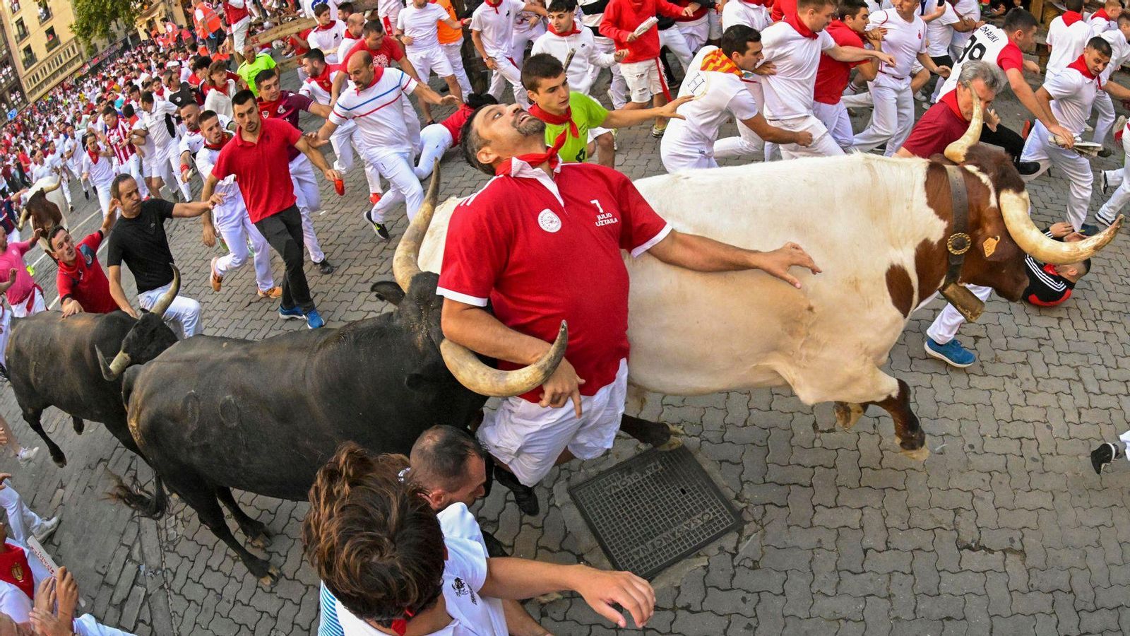 Octau encierro dels sanfermins