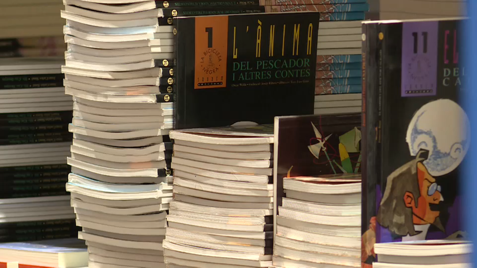 Llibres escolars, en una imatge d'arxiu