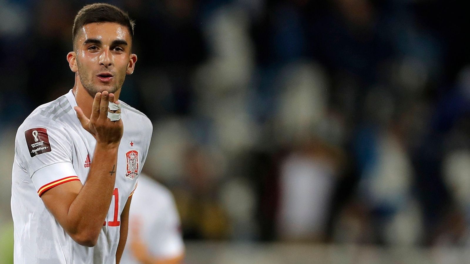 Ferrán Torres marca el segon gol de la selecció contra Kosovo