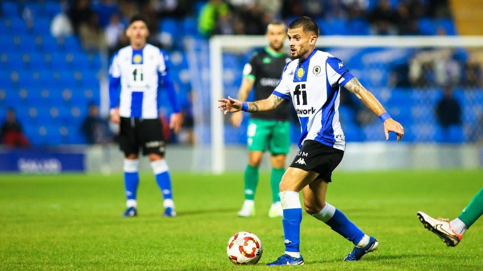 Una acció del duel entre l'Hèrcules i l'Alcoià