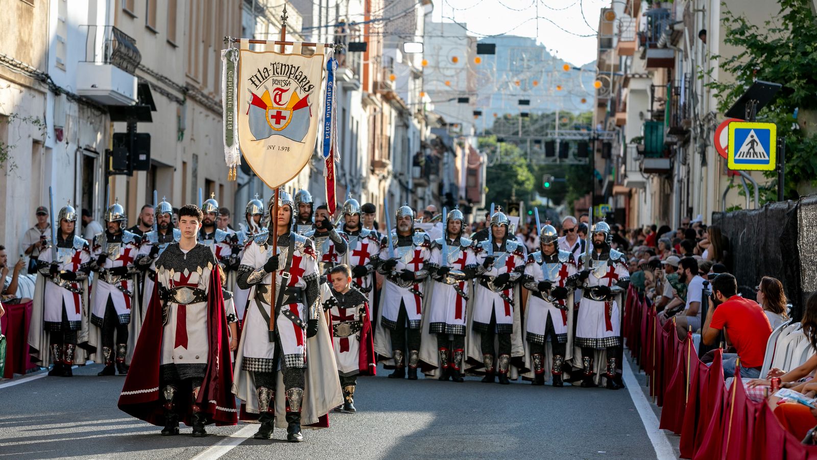 Els Templaris a l'Entrada de Moros i Cristians de Benissa