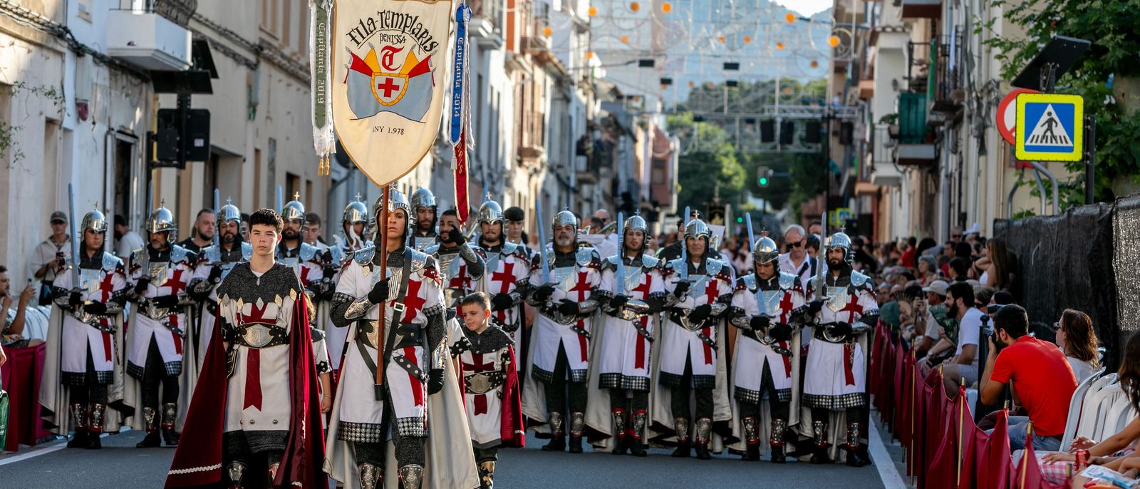 Els Templaris a l'Entrada de Moros i Cristians de Benissa