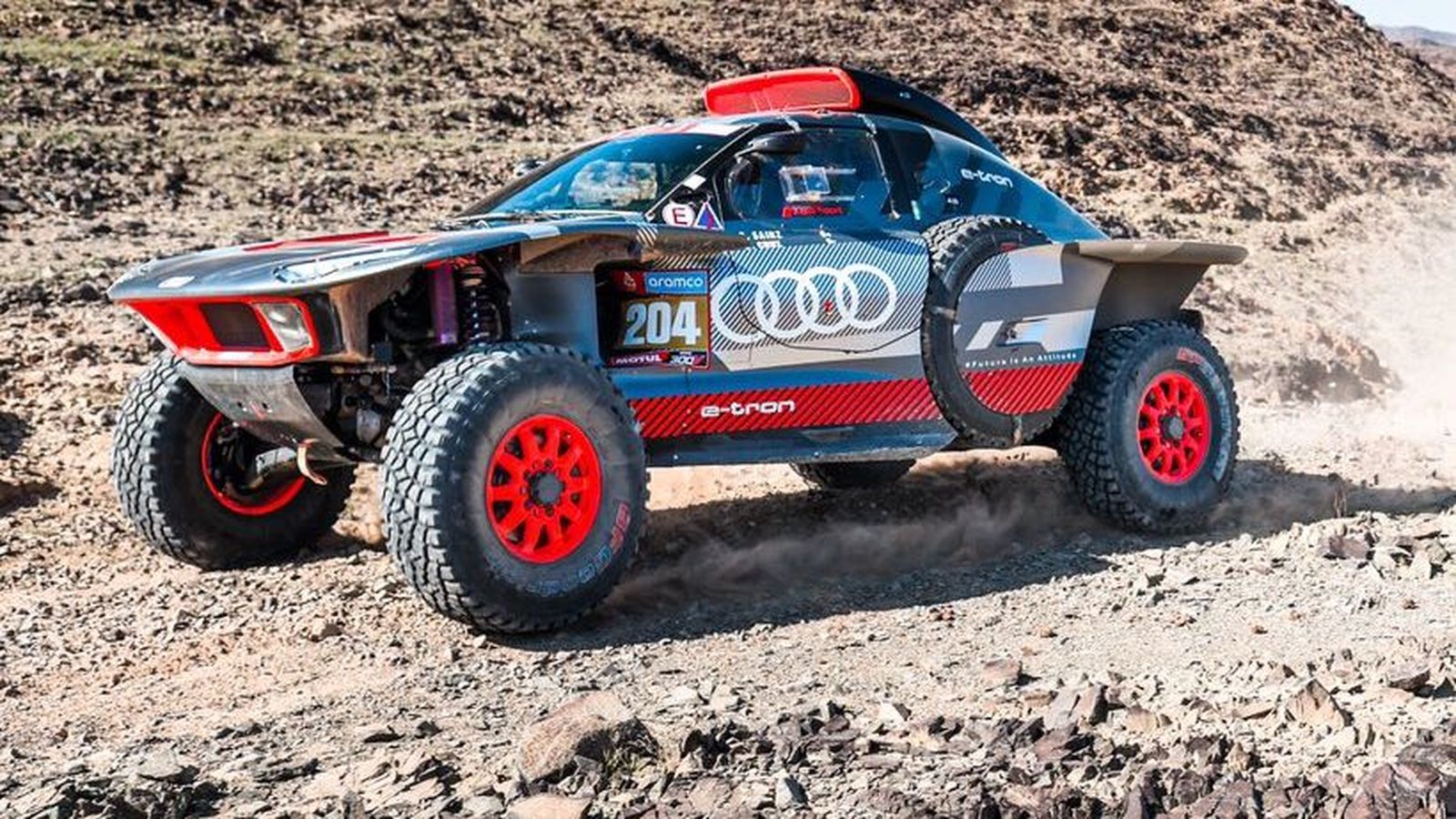 El cotxe de Carlos Sainz