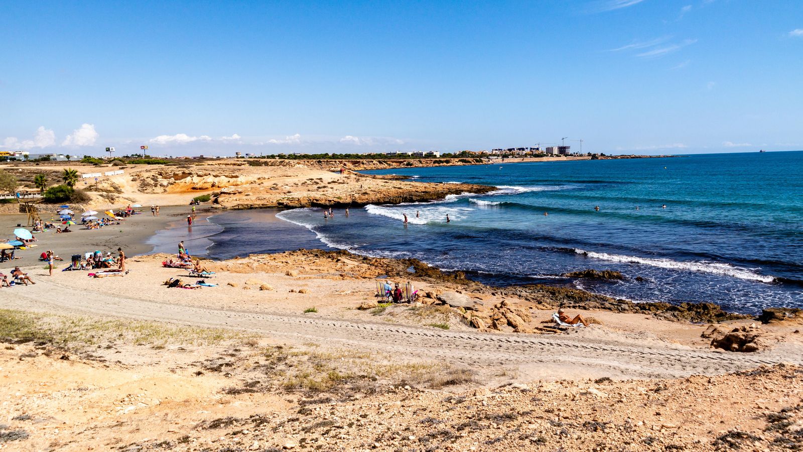 Cala Mosca, a Oriola