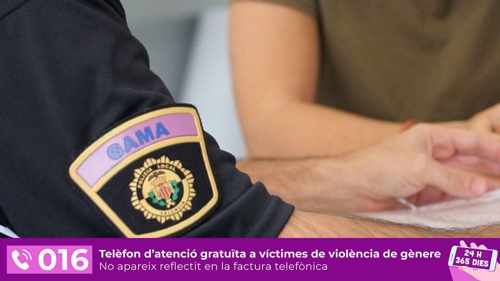 El 016 atén a totes les víctimes de violència masclista les 24 hores del dia