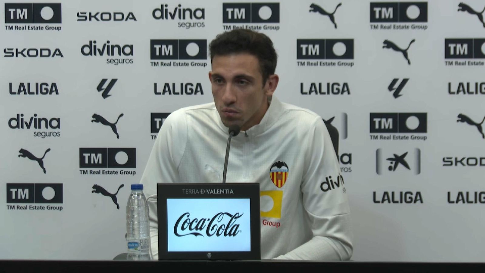 El jugador del València CF, César Tàrrega