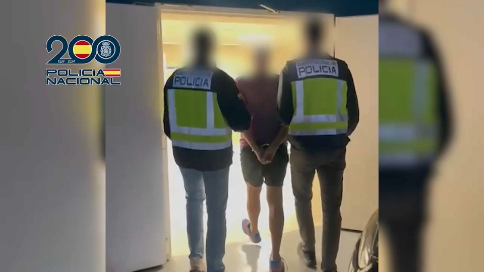 Imatges de la detenció de l'agressor múltiple de Castelló