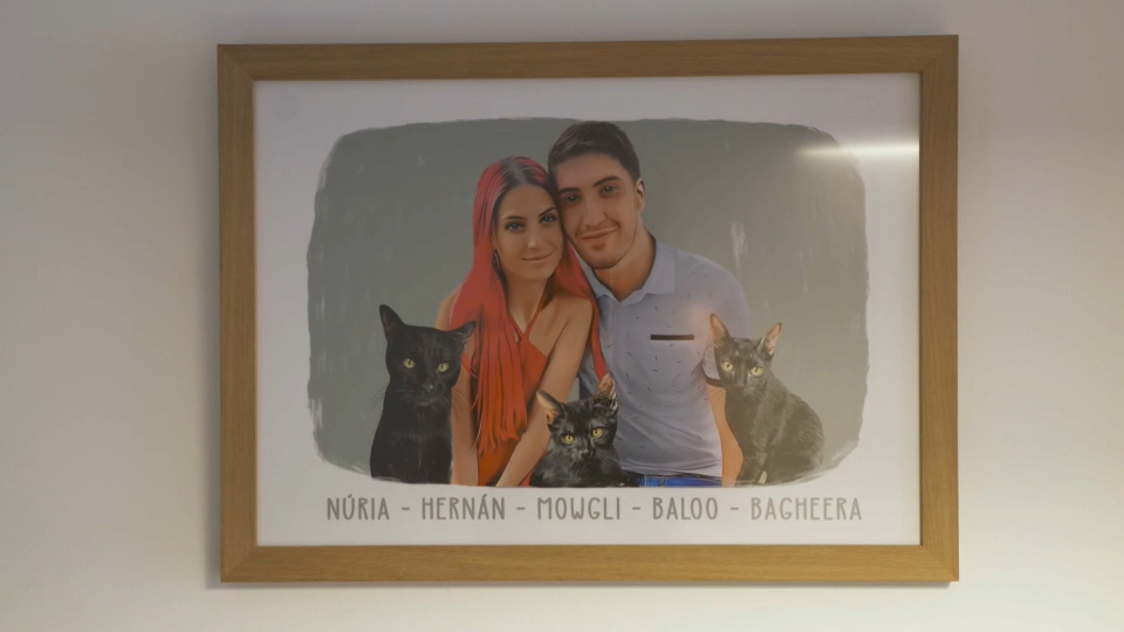 Una família de cinc (i ara sis, amb una nova gateta, Lucía)