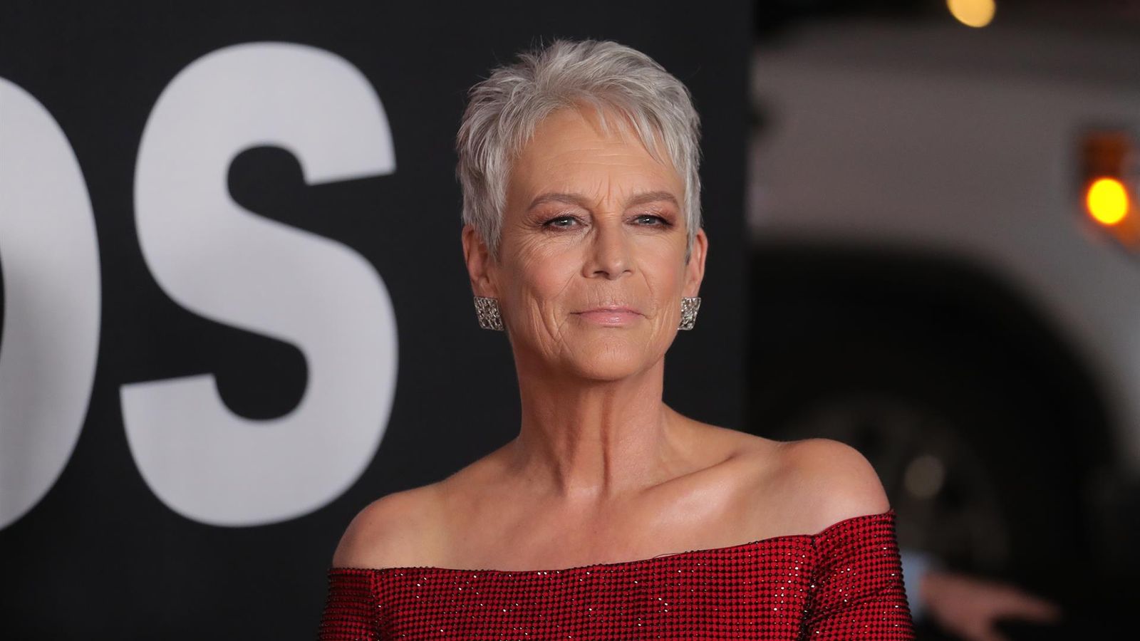L'actriu Jamie Lee Curtis, durant la 'première' de 'Halloween: El Final'