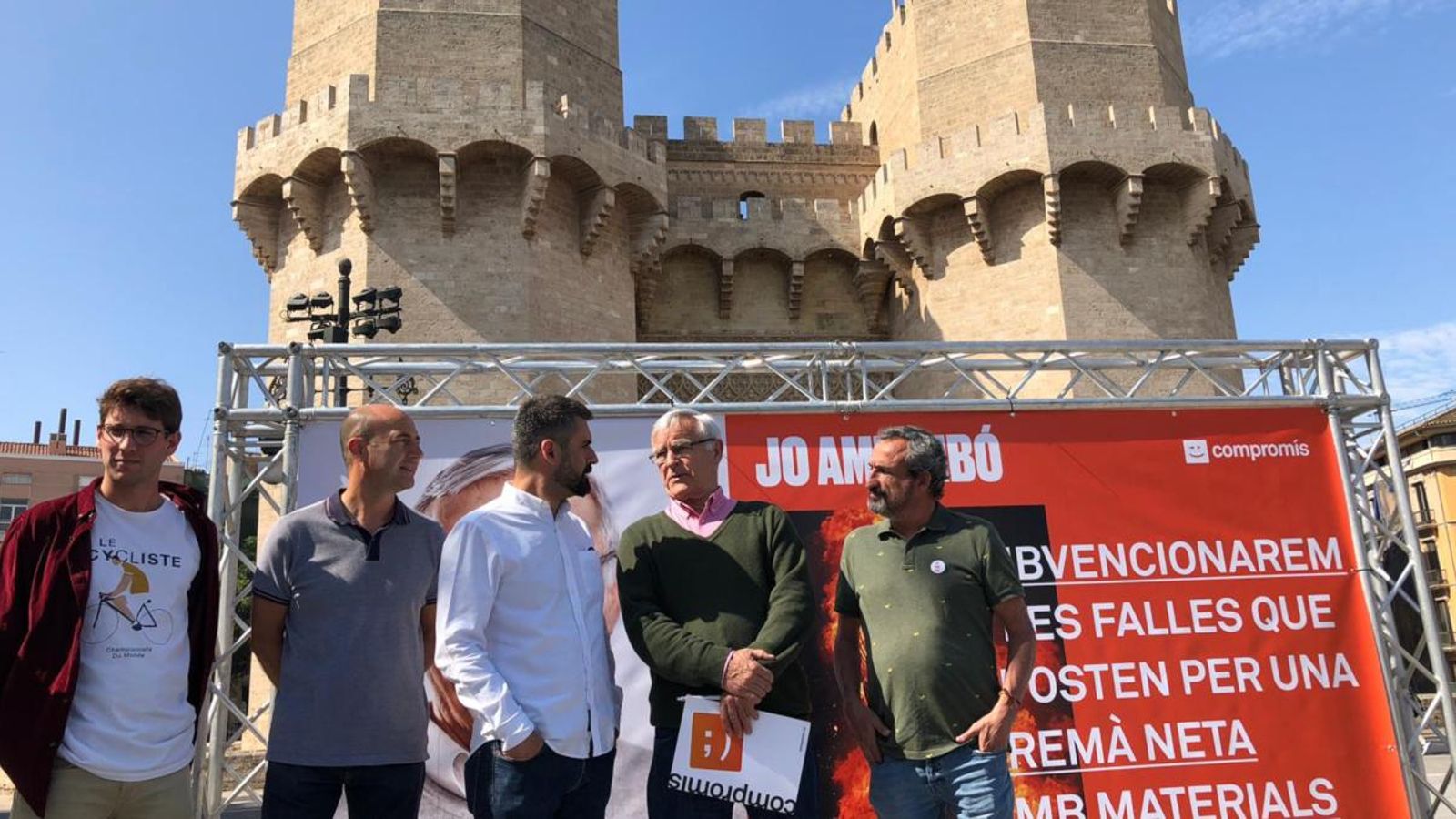 Compromís proposa que les falles de València siguen més sostenibles