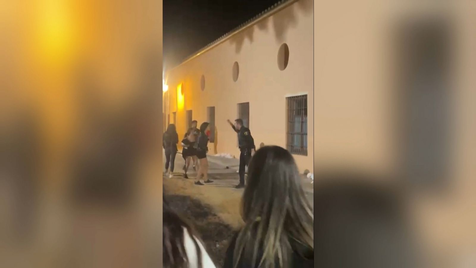 Imatges de la baralla multitudinària a Vinalesa