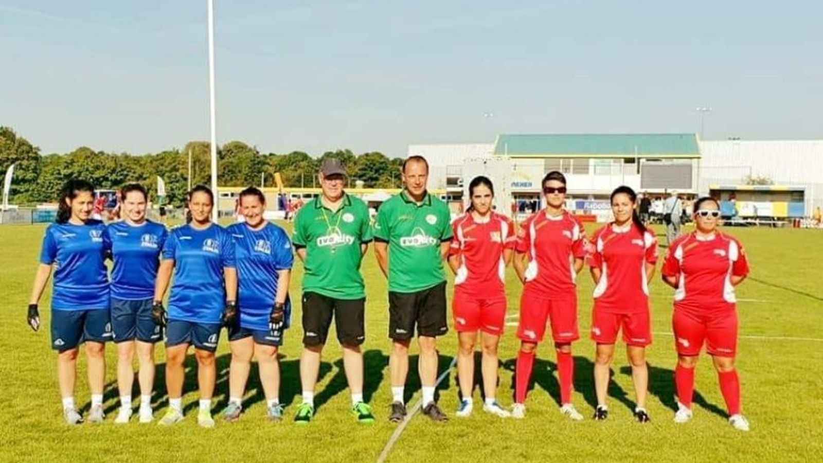 Presentació de la final femenina.