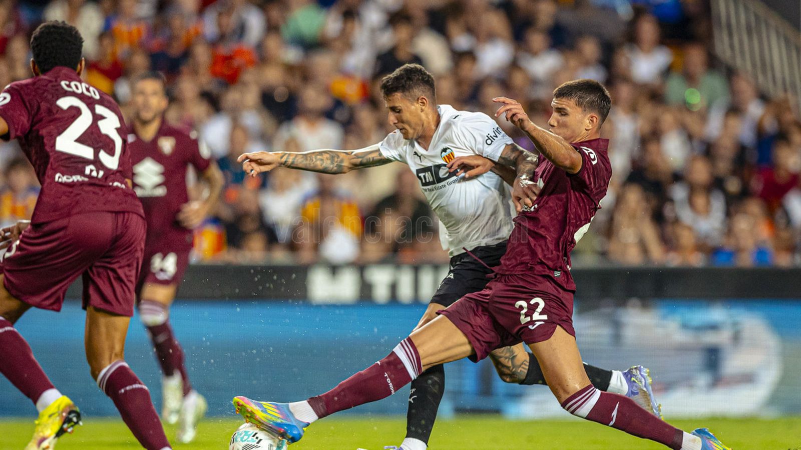 El partit del Trofeu Taronja entre el València CF i el Torino del passat 9 d’agost ha sigut el programa més vist de l’estiu