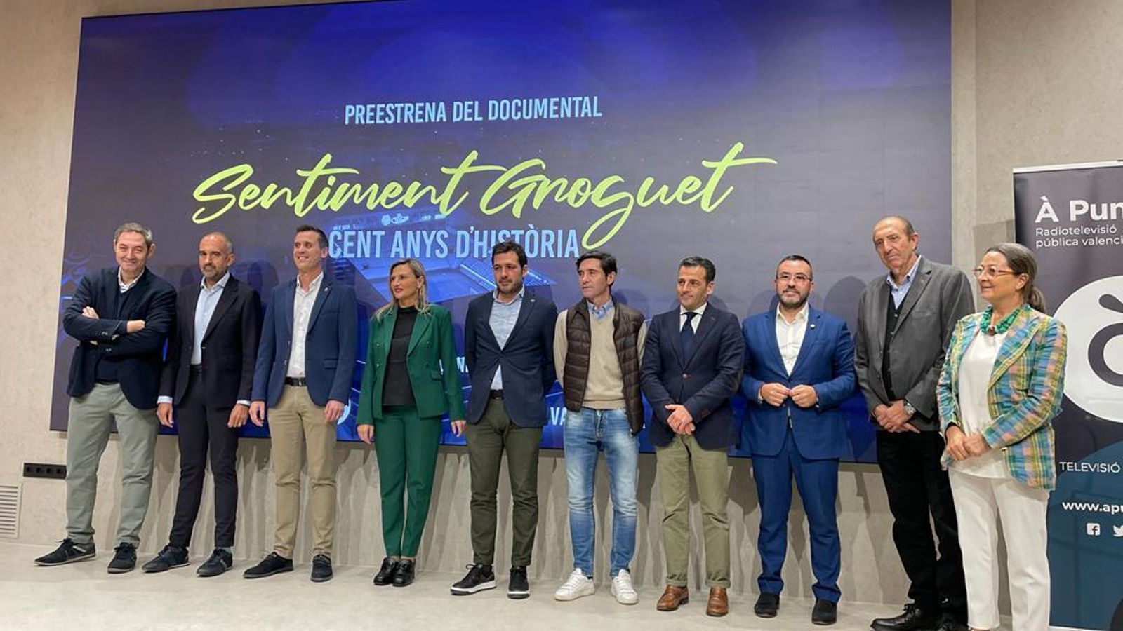 Preestrena del documental 'Sentiment Groguet' a l’estadi de la Ceràmica de Vila-Real