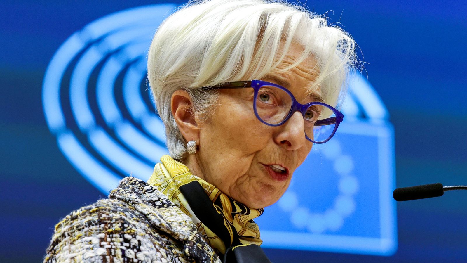 Christine Lagarde, presidenta del Banc Central Europeu