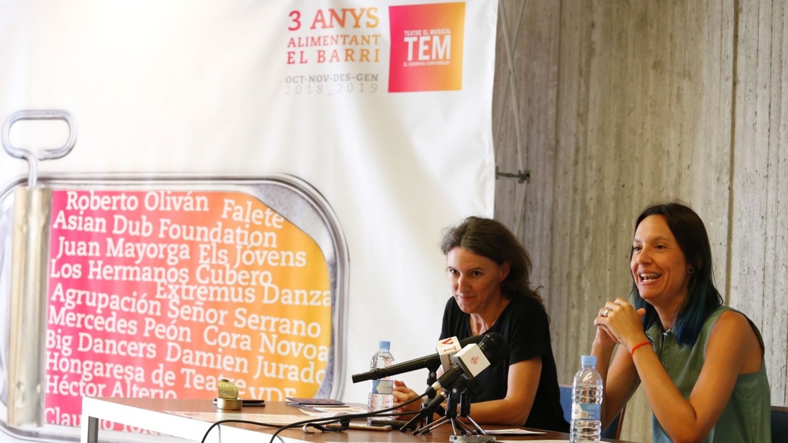 Roda de premsa de TEM-La Mutant