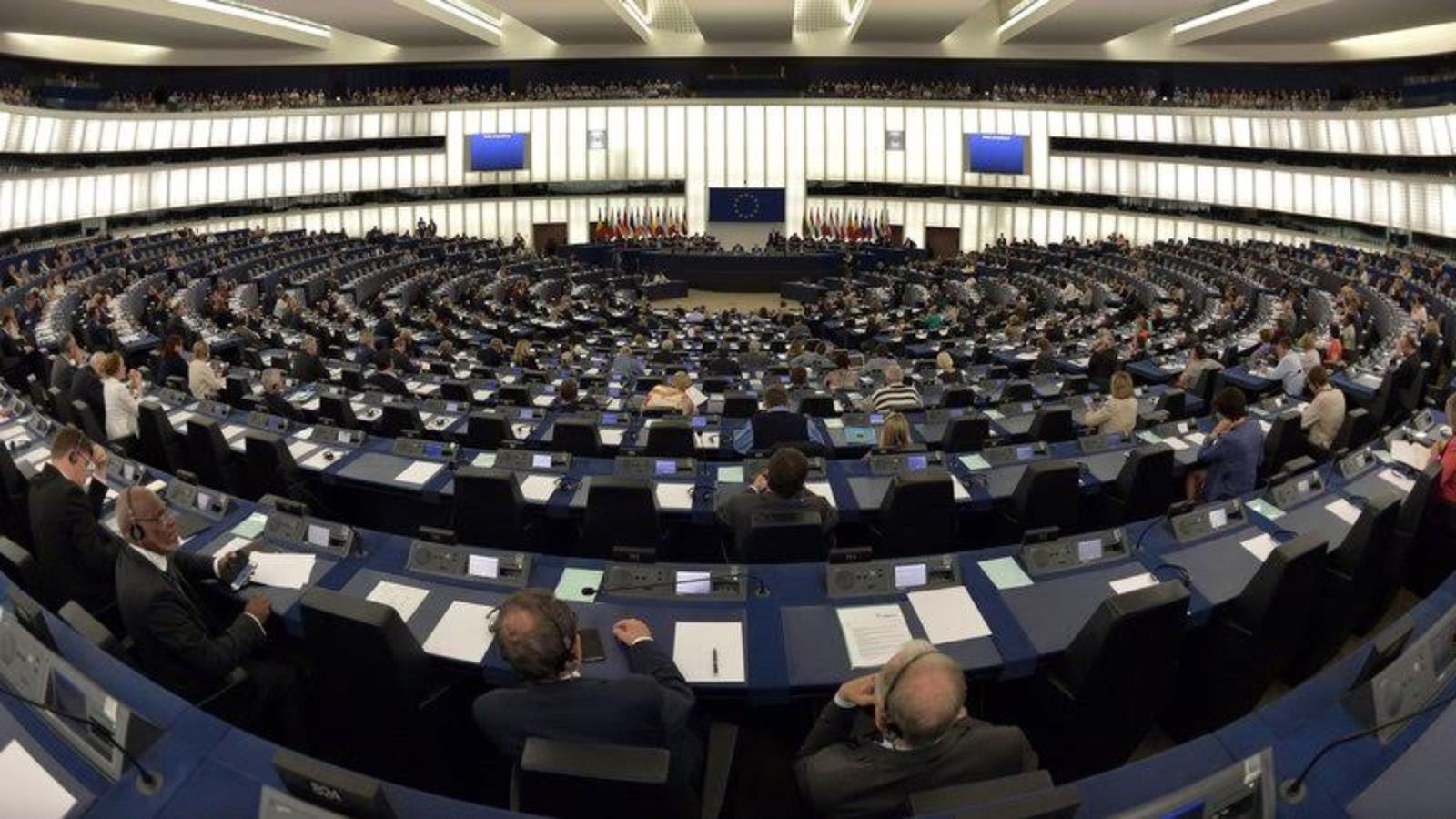 El Parlament Europeu durant una votació