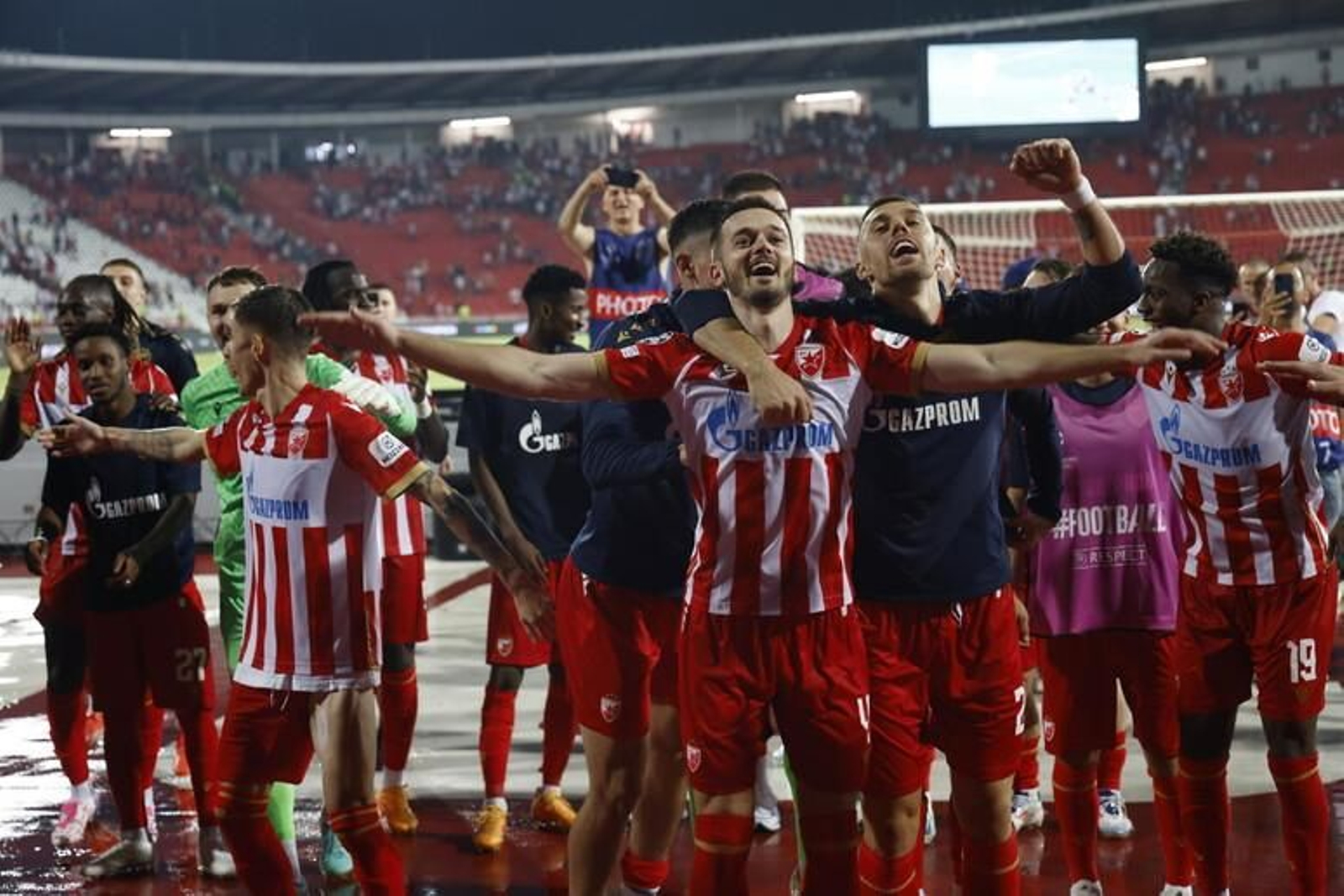 L'Estrela Roja, campió de Sèrbia