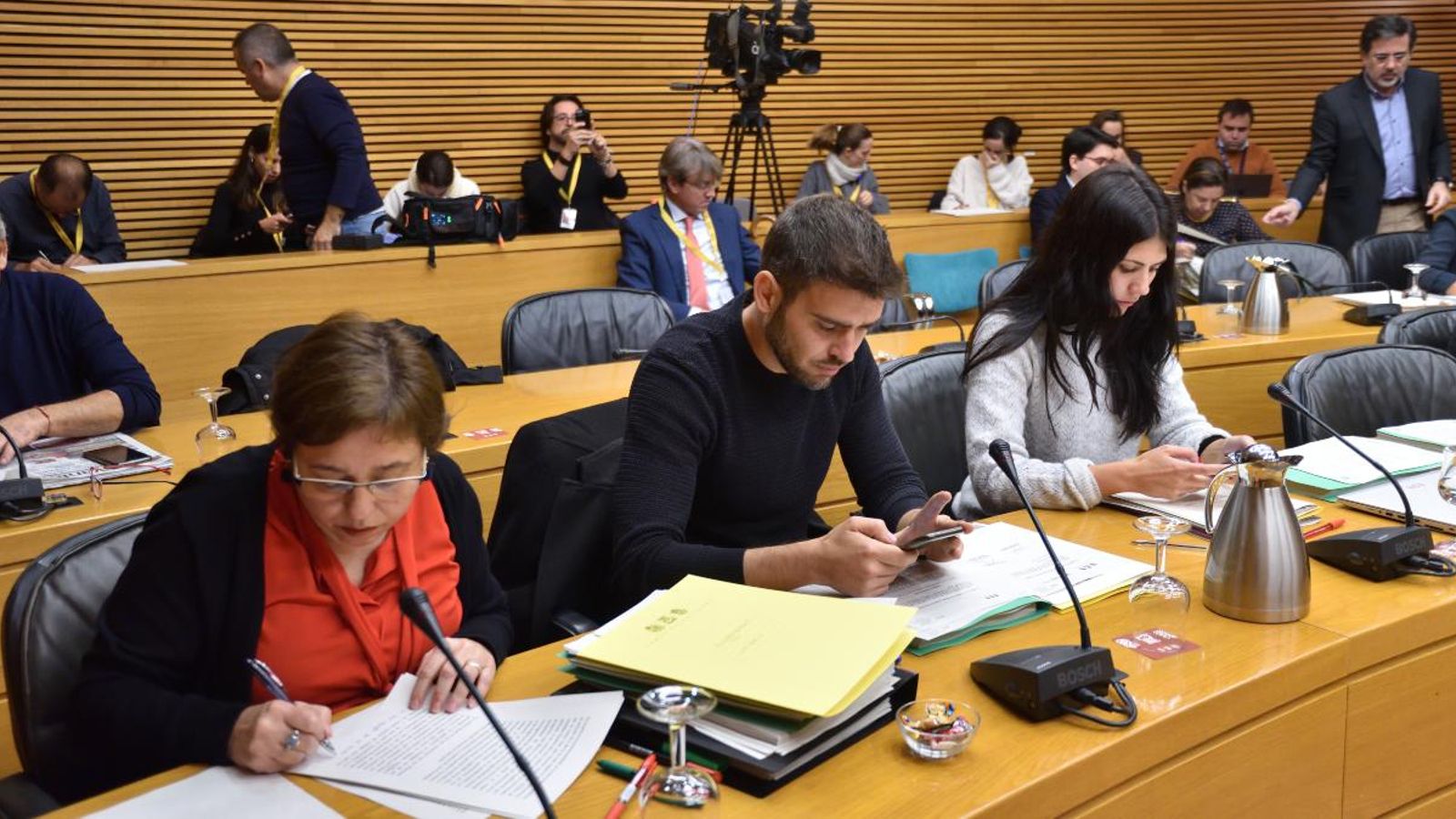 Comissió d'Economia celebrada aquest matí a les Corts