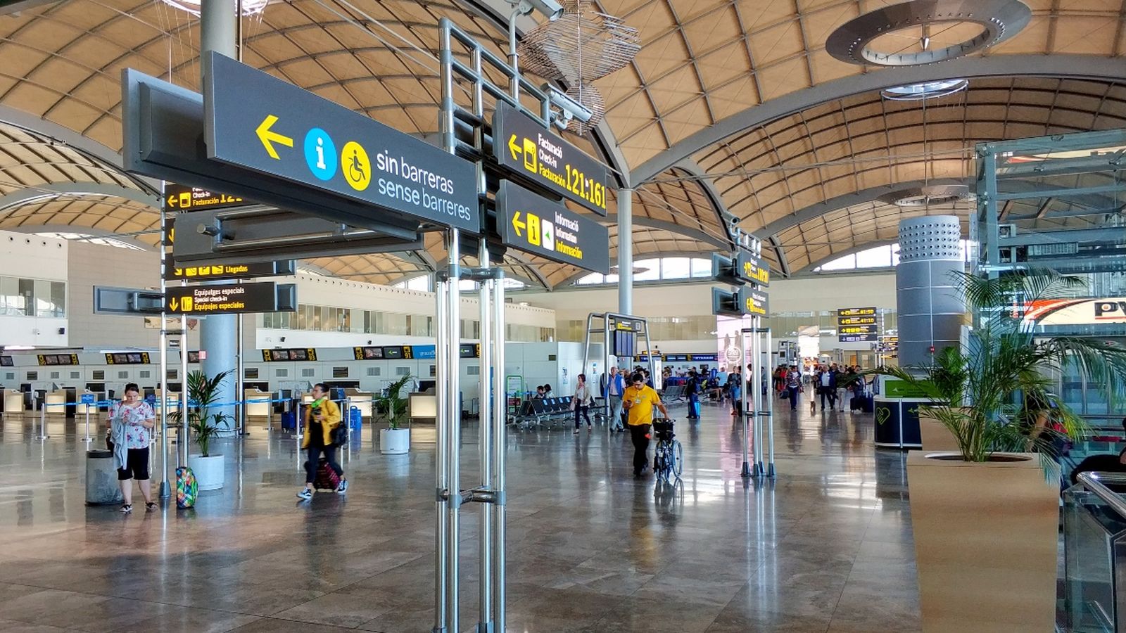 Imatge de l'aeroport d'Alacant