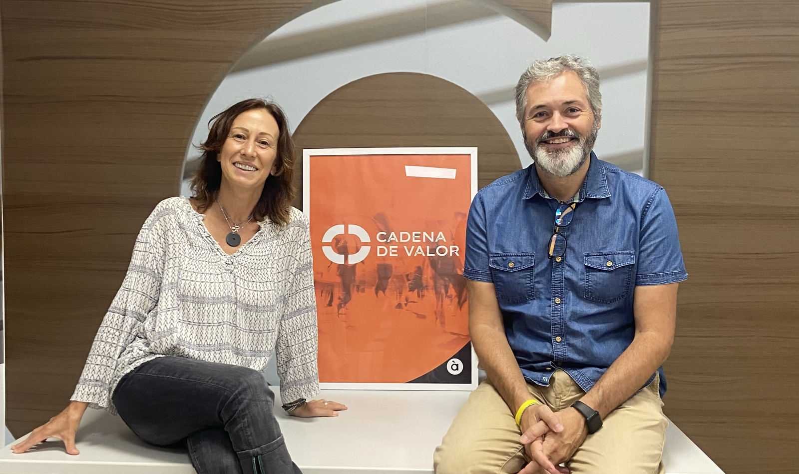 Paloma Insa i Pere Ferrer presenten "Cadena de Valor"