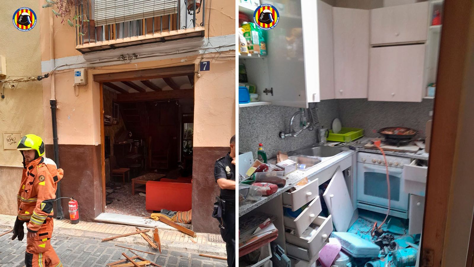 L'explosió s'ha produït a la cuina de la casa