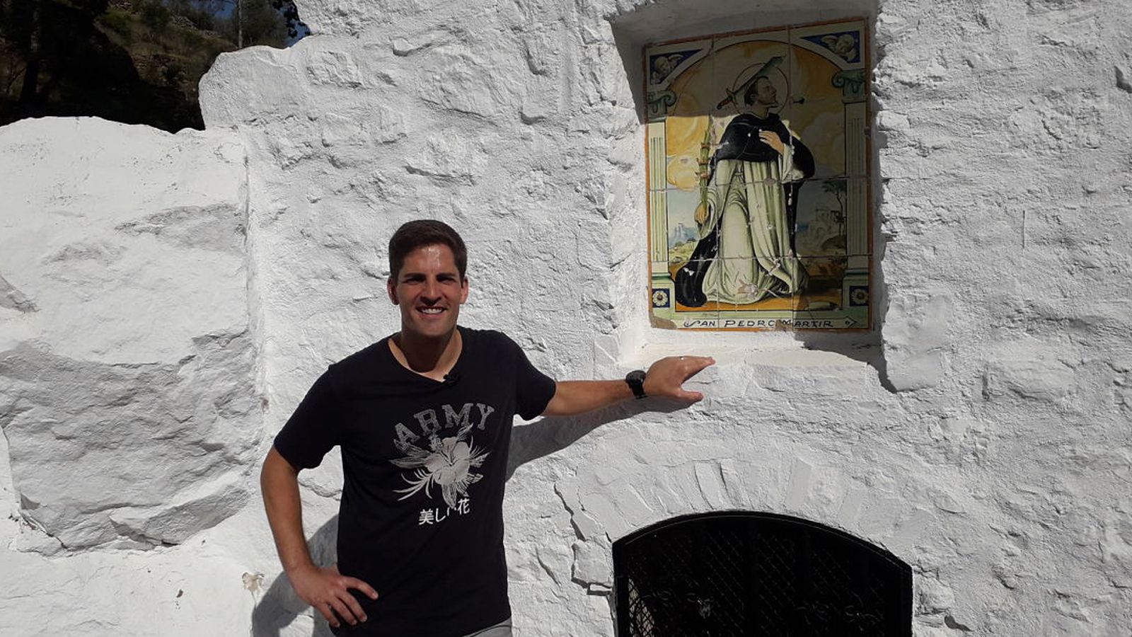 Robert Moreno, a l'Alcúdia de Veo.